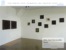 Tablet Screenshot of livingstonegallery.nl